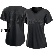 Ryan Brasier Women's Chicago Cubs Black Replica Pitch Fashion Jersey