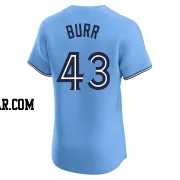 Ryan Burr Men's Toronto Blue Jays Blue Elite Powder Alternate Jersey