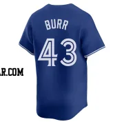 Ryan Burr Men's Toronto Blue Jays Royal Limited Alternate Jersey