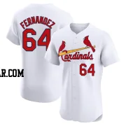 Ryan Fernandez Men's St. Louis Cardinals White Elite Home Jersey