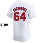 Ryan Fernandez Men's St. Louis Cardinals White Elite Home Jersey