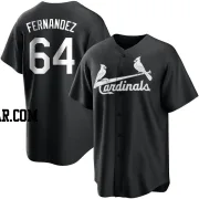 Ryan Fernandez Youth St. Louis Cardinals Black/White Replica Jersey