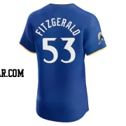 Ryan Fitzgerald Men's Minnesota Twins Royal Elite 2024 City Connect Jersey