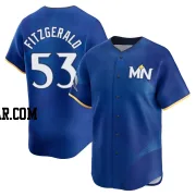 Ryan Fitzgerald Men's Minnesota Twins Royal Limited 2024 City Connect Jersey