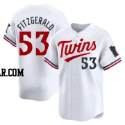 Ryan Fitzgerald Men's Minnesota Twins White Limited Home Jersey