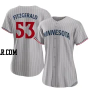 Ryan Fitzgerald Women's Minnesota Twins Gray Authentic Road Jersey