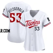 Ryan Fitzgerald Women's Minnesota Twins White Limited Home Jersey