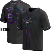 Ryan Fitzgerald Youth Minnesota Twins Black Holographic Replica Alternate Jersey