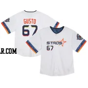 Ryan Gusto Toddler Houston Astros White Limited 2025 City Connect Jersey