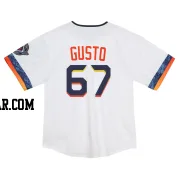Ryan Gusto Toddler Houston Astros White Limited 2025 City Connect Jersey
