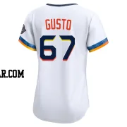 Ryan Gusto Women's Houston Astros White Limited 2025 City Connect Jersey