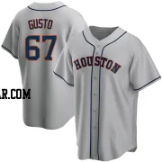Ryan Gusto Youth Houston Astros Gray Replica Road Jersey