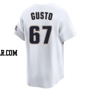 Ryan Gusto Youth Houston Astros White Limited Throwback Cooperstown Collection Jersey