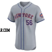 Ryan Helsley Men's New York Mets Gray Elite Road Jersey