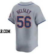 Ryan Helsley Men's New York Mets Gray Limited Away Jersey