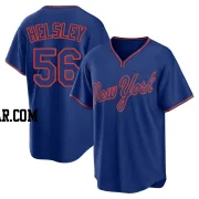 Ryan Helsley Men's New York Mets Royal Replica Alternate 2 Jersey