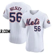 Ryan Helsley Men's New York Mets White Elite Home Jersey
