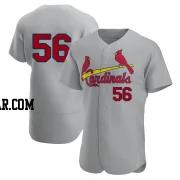 Ryan Helsley Men's St. Louis Cardinals Gray Authentic Road Jersey