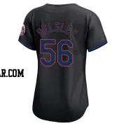 Ryan Helsley Women's New York Mets Black Limited Alternate Jersey