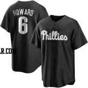 Ryan Howard Youth Philadelphia Phillies Black/White Replica Jersey