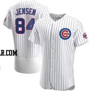 Ryan Jensen Men's Chicago Cubs White Authentic Home Jersey