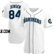 Ryan Jensen Men's Seattle Mariners White Authentic Home Jersey