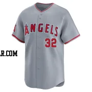 Ryan Johnson Youth Los Angeles Angels Gray Limited Away Jersey