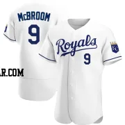 Ryan McBroom Men's Kansas City Royals White Authentic Home Jersey