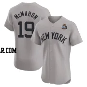 Ryan McMahon Men's New York Yankees Gray Elite Road 2024 World Series Jersey
