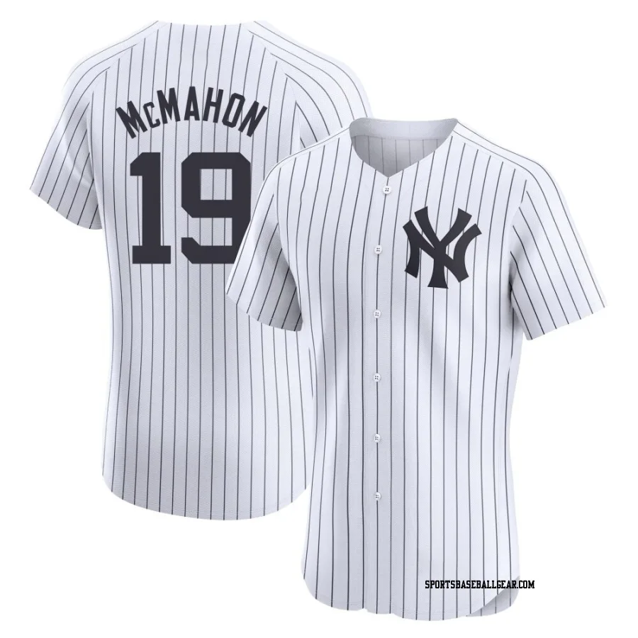 Ryan McMahon Men's New York Yankees White Elite Home Jersey