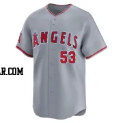 Ryan Miller Men's Los Angeles Angels Gray Limited Away Jersey