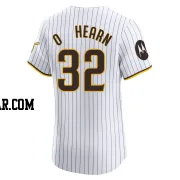 Ryan O'Hearn Men's San Diego Padres White Elite Home Patch Jersey
