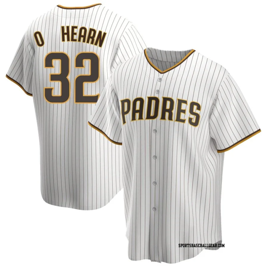 Ryan O'Hearn Men's San Diego Padres White/Brown Replica Home Jersey