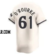 Ryan O'Rourke Men's Minnesota Twins Cream Limited Alternate Jersey
