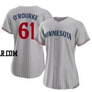 Ryan O'Rourke Women's Minnesota Twins Gray Authentic Road Jersey