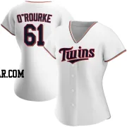 Ryan O'Rourke Women's Minnesota Twins White Replica Home Jersey