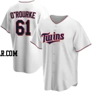 Ryan O'Rourke Youth Minnesota Twins White Replica Home Jersey