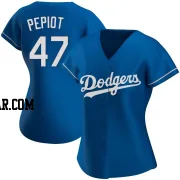 Ryan Pepiot Women's Los Angeles Dodgers Royal Replica Alternate Jersey