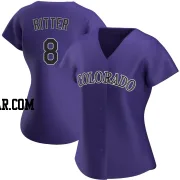 Ryan Ritter Women's Colorado Rockies Purple Authentic Alternate Jersey