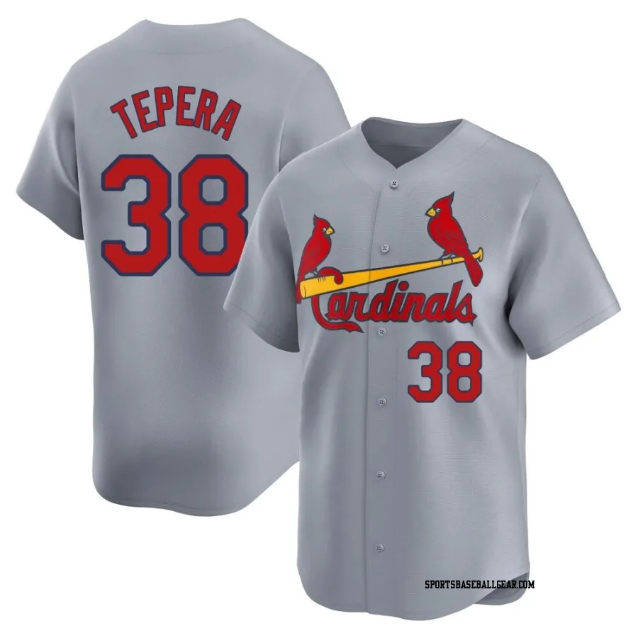 Ryan Tepera Men's St. Louis Cardinals Gray Limited Away Jersey