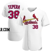 Ryan Tepera Men's St. Louis Cardinals White Authentic Home Jersey