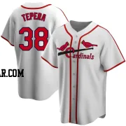 Ryan Tepera Youth St. Louis Cardinals White Home Cooperstown Collection Jersey