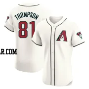 Ryan Thompson Men's Arizona Diamondbacks Cream Elite Home Jersey