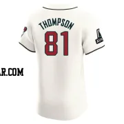 Ryan Thompson Men's Arizona Diamondbacks Cream Elite Home Patch Jersey