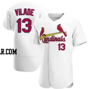 Ryan Vilade Men's St. Louis Cardinals White Authentic Home Jersey
