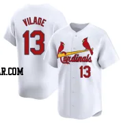 Ryan Vilade Men's St. Louis Cardinals White Limited Home Jersey