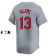 Ryan Vilade Youth St. Louis Cardinals Gray Limited Away Jersey
