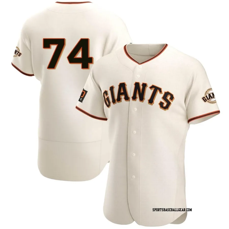 Ryan Walker Men's San Francisco Giants Cream Authentic Home Jersey