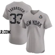 Ryan Yarbrough Men's New York Yankees Gray Elite Road 2024 World Series Jersey