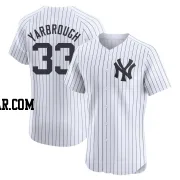 Ryan Yarbrough Men's New York Yankees White Elite Home Jersey